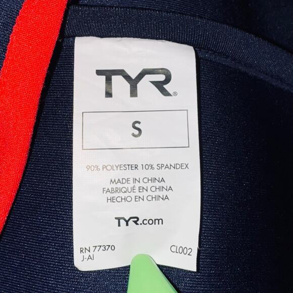 Team USA Water Polo Olympic Jacket Womens SM Sports Hoodie Sweatshirt Blue TYR - Picture 9 of 10